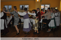 Zabawa taneczna podczas Festiwalu Folkloru 2013 rok