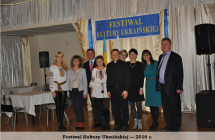 Przedstawiciele Stowarzyszenia Nadzieja wraz z goscmi z Ukrainy podczas Festiwalu Kultury Ukrainskiej 2016