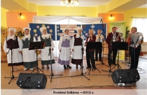 Wystep zespolu Tradycja podczas Festiwalu Folkloru organizowanego przez Stowarzyszenie Nadzieja 2012 rok