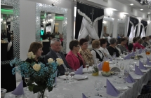Kilkanaście osób ze stowarzyszenia 