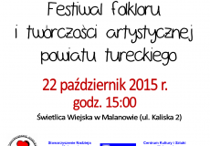 Festiwal Folkloru 2015 plakat