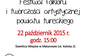 Festiwal Folkloru 2015 plakat